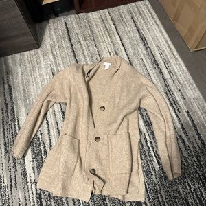 Ribbed cardigan